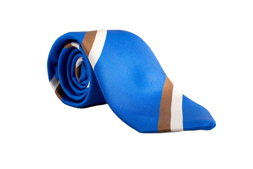 AZZURRI - PRINTED TWILL - PREMIUM ITALIAN SILK NECKTIES