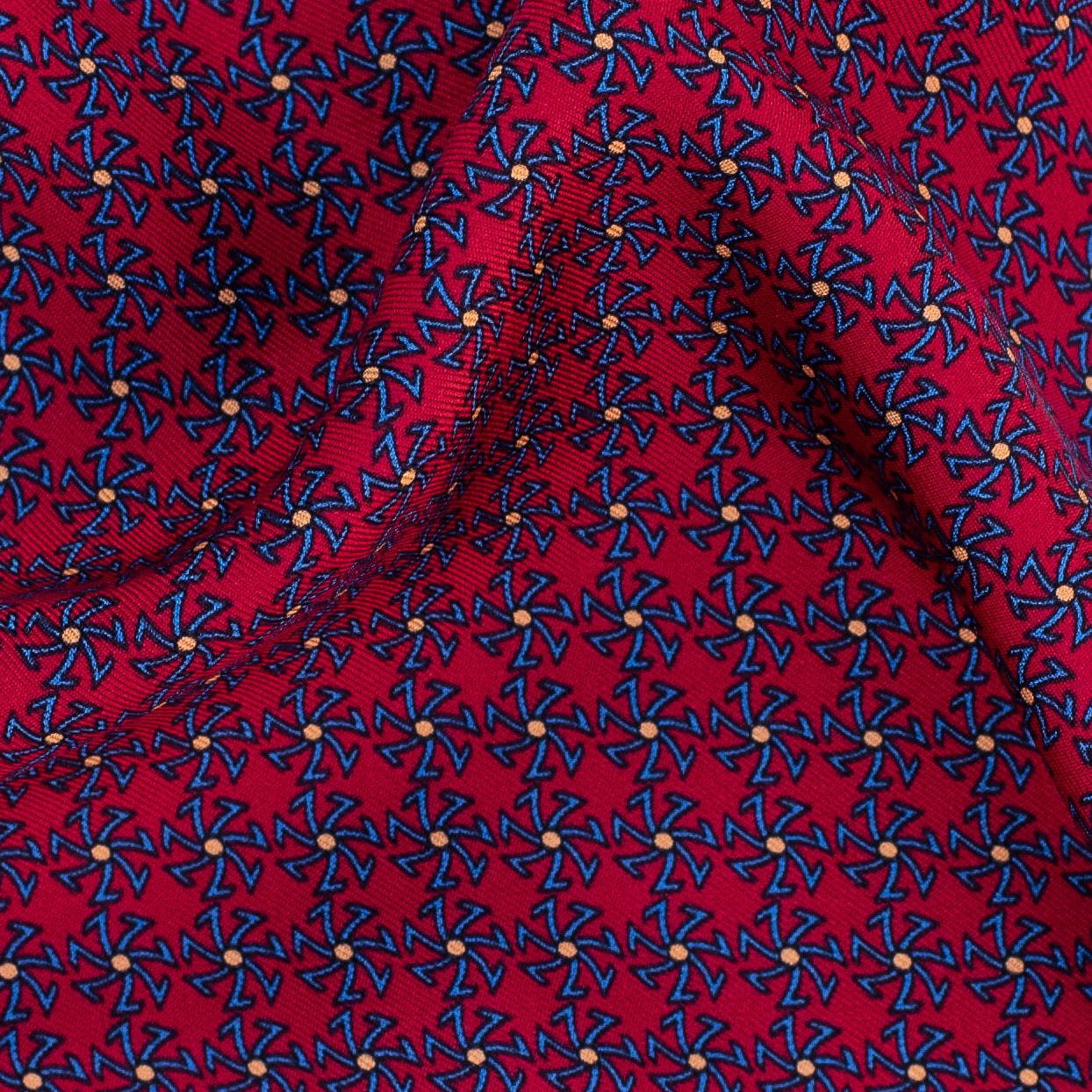 Rebel Premium Silk Neckties - Sette Star Printed - AAA Italian Silk