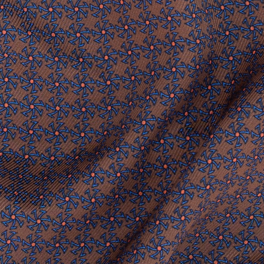 “MONDOS" - Sette Star Printed silk.