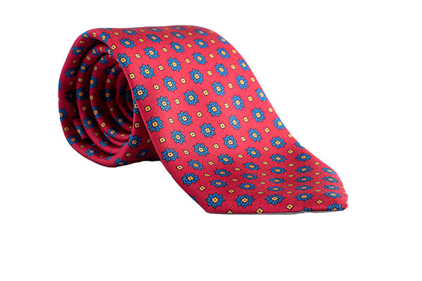 Haute - Medallion Print Silk Tie - Sette Neckwear