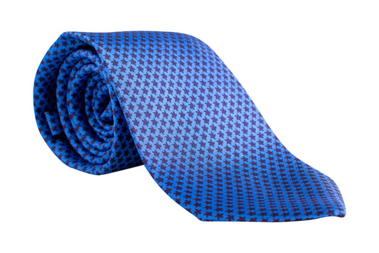 Parke Print Silk Necktie