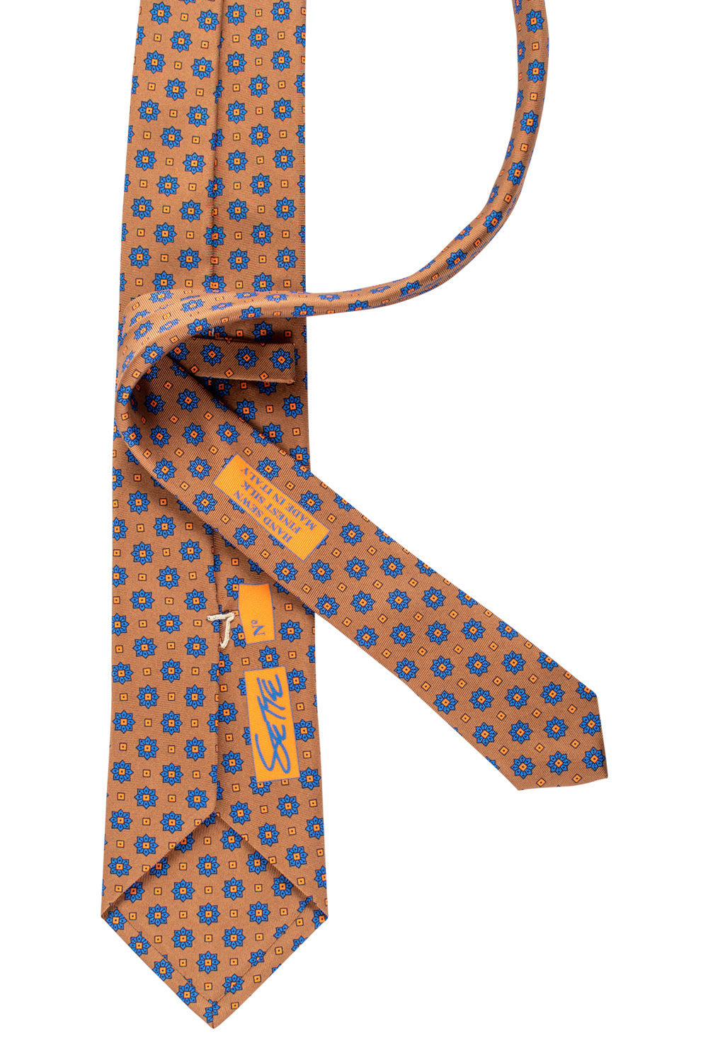 Cowboy Printed Silk Neckties - Sette Neckwear - Elegant & High-Quality