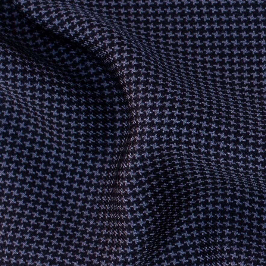 Gatsby Houndstooth - Premium Italian Silk Neckties by Sette Neckwear