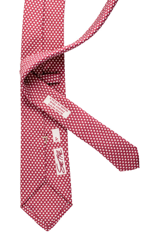 Roll Tide Print Silk Necktie