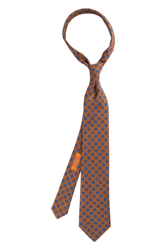 Cowboy Printed Silk Neckties - Sette Neckwear - Elegant & High-Quality